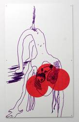 Vaast Colson:  'Triomfkaart n°1', 2011 / 'CLONC! CLAK! KLENG! KLANG! CRÂAC! SPLONK! AU!?', 2011 /, Courtesy der Künstler und die Galerie MAES & MATTHYS